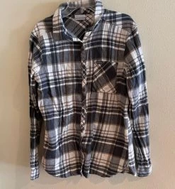 Columbia Long Sleeve Button Down Flannel Top - Size M