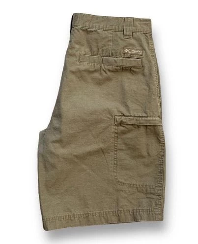 ColumbiaCargo Shorts Brown Khaki Lightweight Cotton Flat Front 34 - Size 34 7 ColumbiaCargo Shorts Brown Khaki Lightweight Cotton Flat Front 34 - Size 34 - Image 7