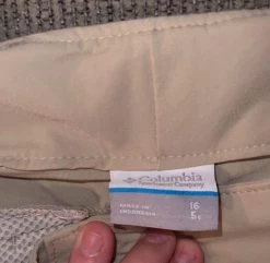 Columbia Khaki Shorts - Size 16 -Columbia Sale Store cdace9f2bb72bbddf00080c88d0ca449 photo