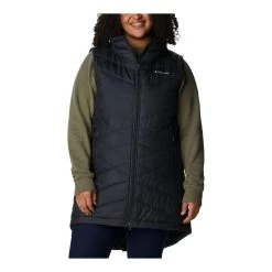 Columbia Women's Heavenly Vest Insulated Semi-Fitted Winter Long