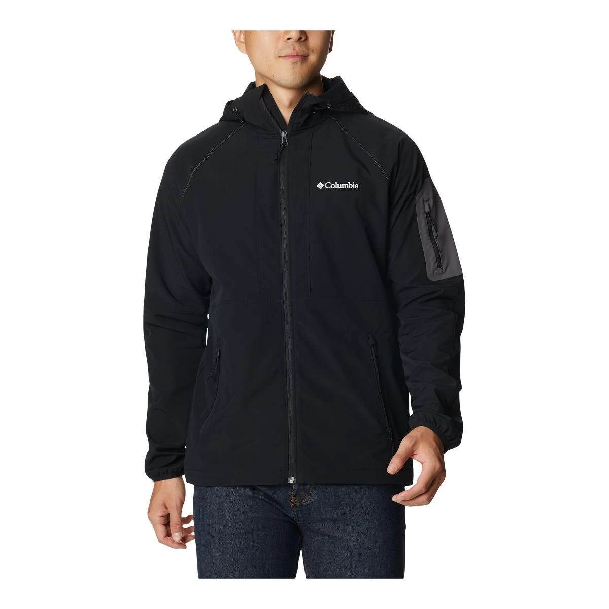 Columbia Men's Tall Heights Hooded Softshell 1 Columbia Men's Tall Heights Hooded Softshell