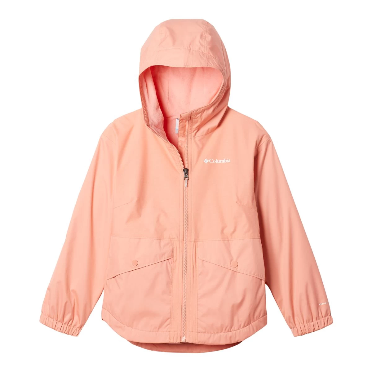 Columbia Girls' Rainy Trails Rain Jacket 2 Columbia Girls' Rainy Trails Rain Jacket - Image 2