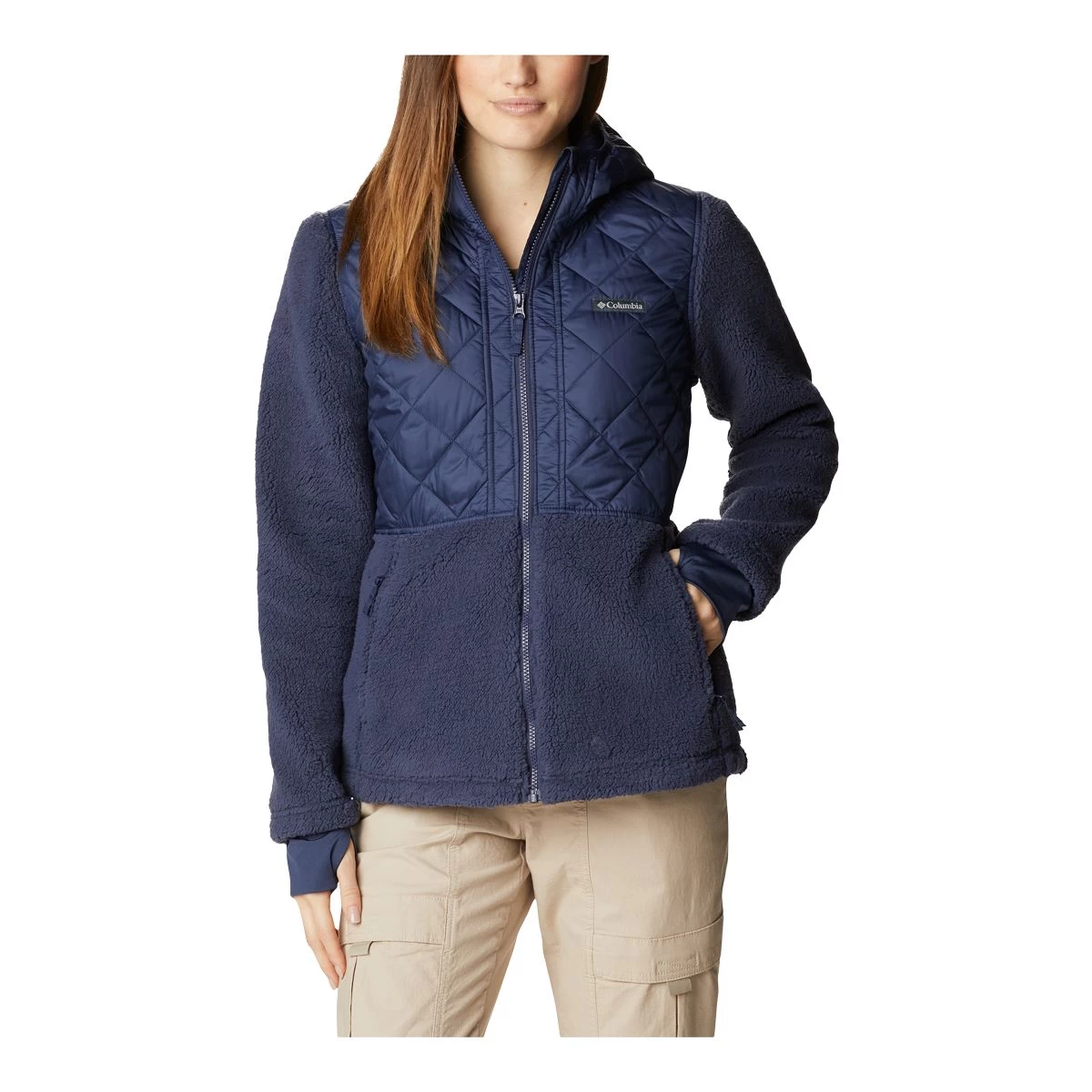 Columbia Women's Crested Peak Full Zip Hoodie 2 Columbia Women's Crested Peak Full Zip Hoodie - Image 2