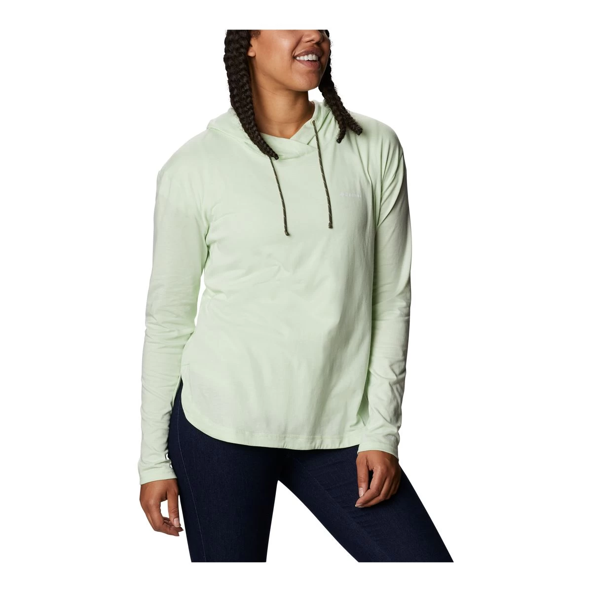Columbia Women's Sun Trek Pullover Hoodie Moisture-Wicking 2 Columbia Women's Sun Trek Pullover Hoodie Moisture-Wicking - Image 2