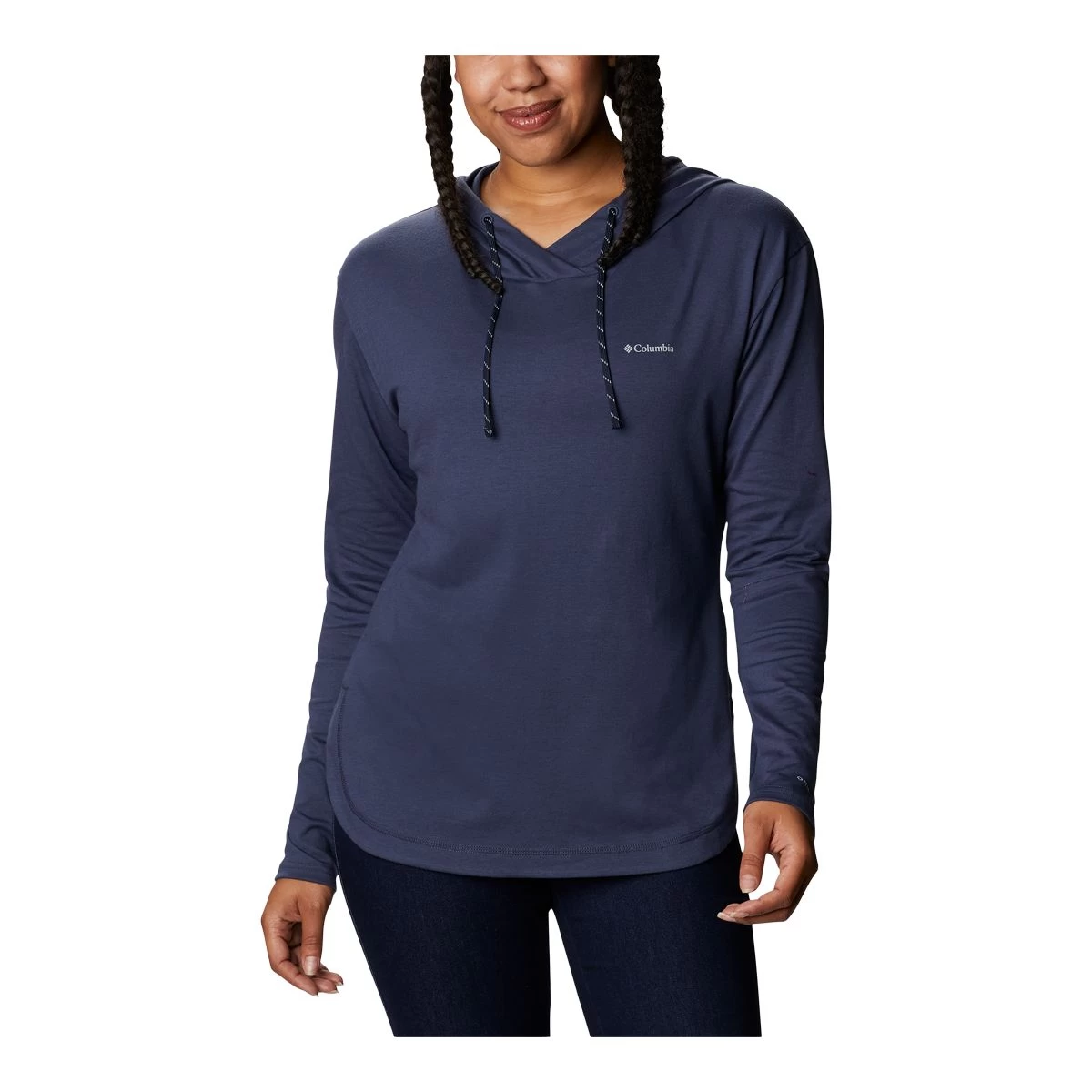 Columbia Women's Sun Trek Pullover Hoodie Moisture-Wicking 1 Columbia Women's Sun Trek Pullover Hoodie Moisture-Wicking
