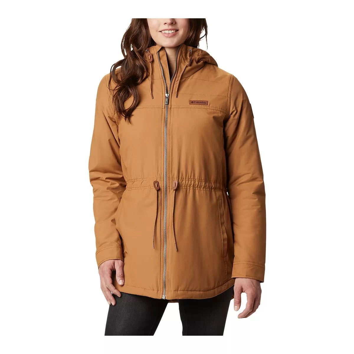 Columbia Women's Chatfield Hill Spring/Fall Jacket Long Insulated Synthetic Hooded 1 Columbia Women's Chatfield Hill Spring/Fall Jacket Long Insulated Synthetic Hooded