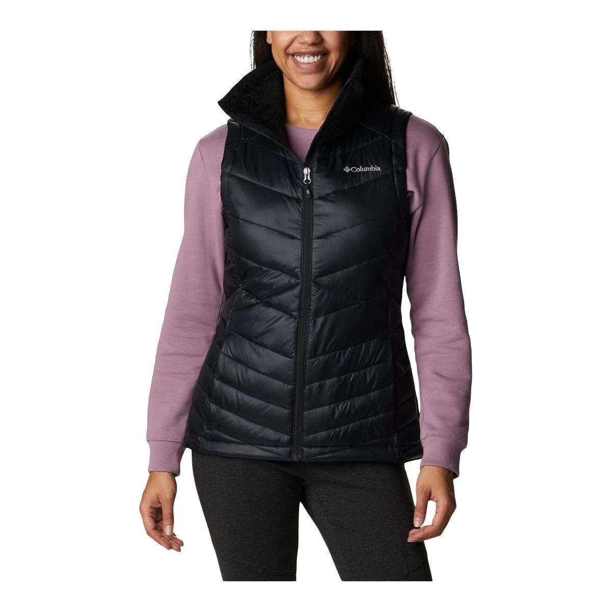 Columbia Women's Joy Peak Vest Semi-Fitted Winter 1 Columbia Women's Joy Peak Vest Semi-Fitted Winter