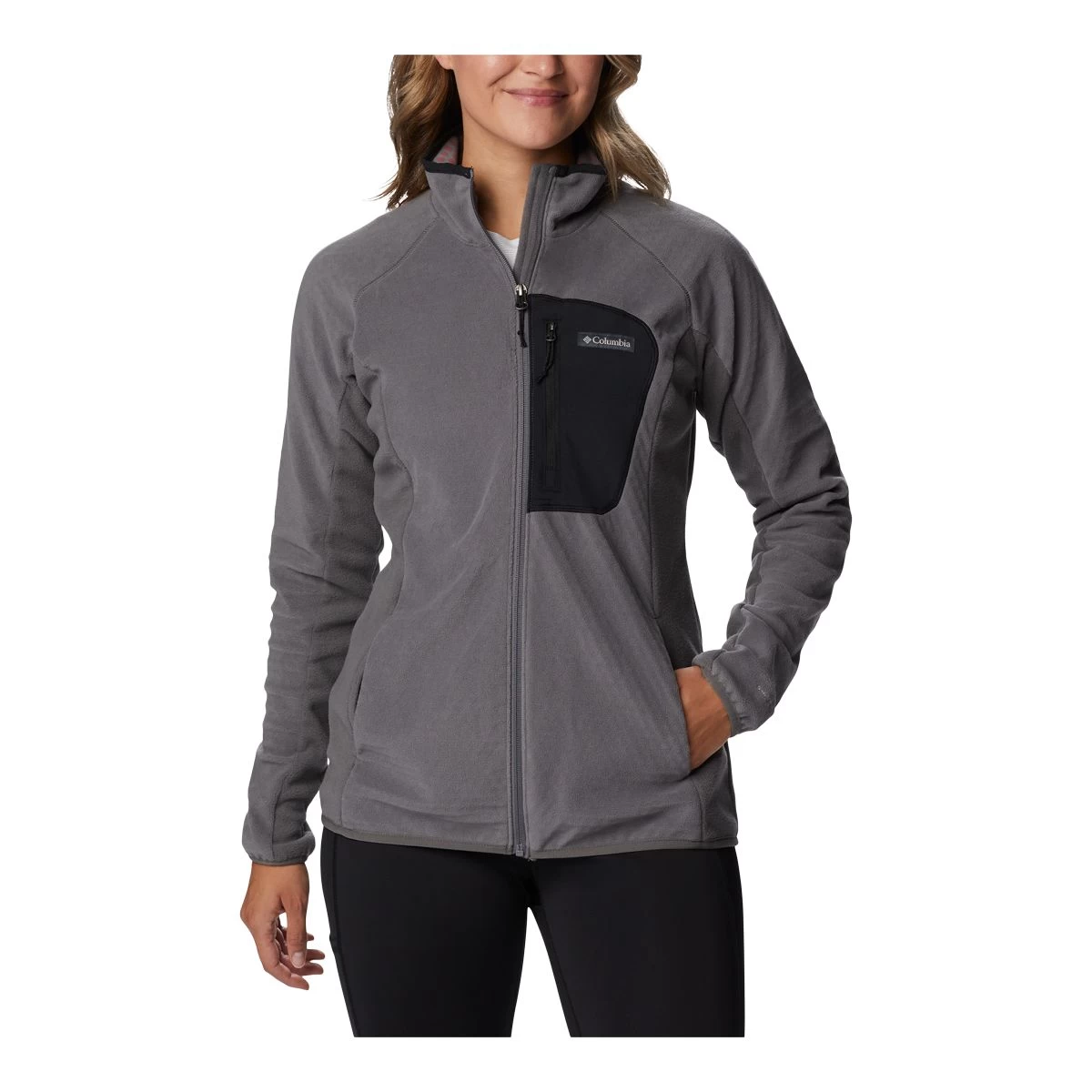 Columbia Women's Outdoor Tracks Zip Up Jacket 1 Columbia Women's Outdoor Tracks Zip Up Jacket