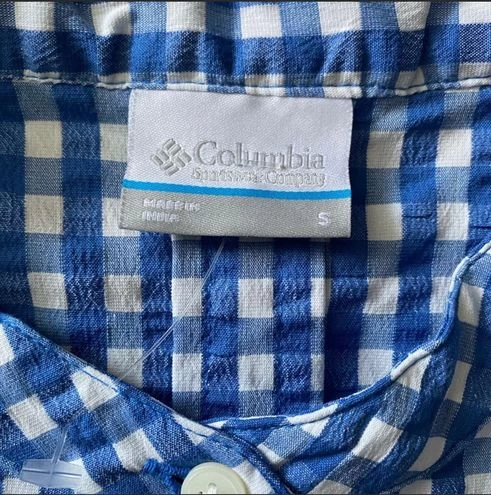 Columbia Sleeveless Blue/White Tunic Small - Size S 4 Columbia Sleeveless Blue/White Tunic Small - Size S - Image 4