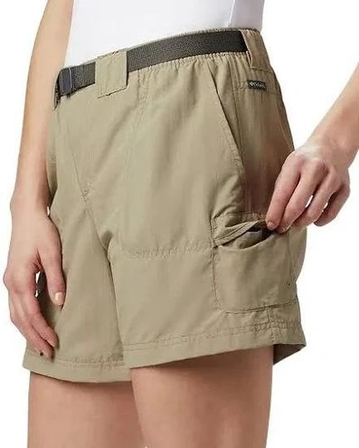 Columbia Women's Sandy River™ Cargo Shorts - Khaki/Tusk - S - Size S 1 Columbia Women's Sandy River™ Cargo Shorts - Khaki/Tusk - S - Size S
