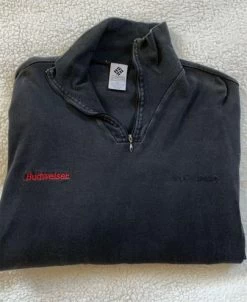 Columbia Vintage BlackBudweiser Pullover - Size L -Columbia Sale Store dc3e0ddbb87a0bdfa4350bb2676a80f9 photo