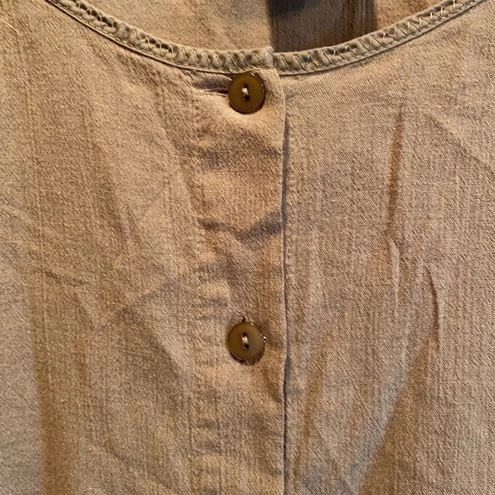 Columbia Vintagebutton Down Blouse Scoop Neck L - Size L 10 Columbia Vintagebutton Down Blouse Scoop Neck L - Size L - Image 10