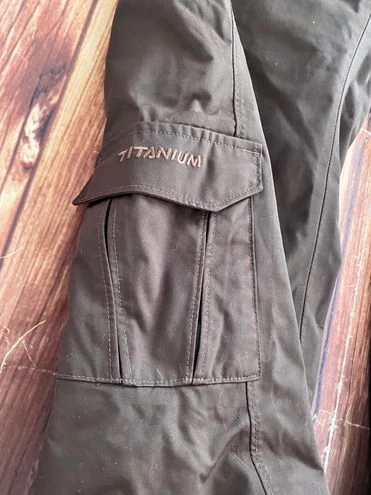 Columbia Women Omni-Tech Titanium Insulated Snow Ski Brown Pants Fleece Lined L - Size L 5 Columbia Women Omni-Tech Titanium Insulated Snow Ski Brown Pants Fleece Lined L - Size L - Image 5