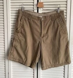 ColumbiaCargo Carpenter Shorts With Pockets Tan Khaki 34 - Size 34