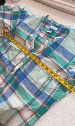 Columbia PFG Button Down Shirt Adjustable Long Sleeve Plaid Size Medium NWT - Size M -Columbia Sale Store e721443cb3d813aad2d1fbcdfca944da photo