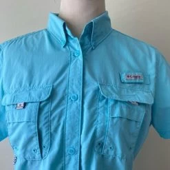 Columbia PFG Bahama ShirtShort Sleeve Fishing Outdoor Turquoise Size M - Size M 18 Columbia PFG Bahama ShirtShort Sleeve Fishing Outdoor Turquoise Size M - Size M -Columbia Sale Store e9061cdffd68df895326f847063e3bba image