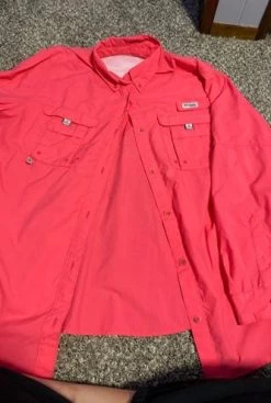 Columbia PFG Fishing Shirt - Size L