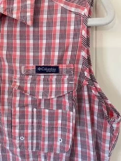 Columbia Sleeveless Plaid Button Up Super Bonehead PFG Fishing Women’s Size L - Size L 19 Columbia Sleeveless Plaid Button Up Super Bonehead PFG Fishing Women’s Size L - Size L -Columbia Sale Store efba959713e29bf2475a88343d4ee435 699473778.615333