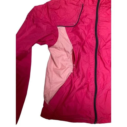 ColumbiaBig Girls Wind Racer Rain Jacket Size 18/20 Bright Rose Pink 5 ColumbiaBig Girls Wind Racer Rain Jacket Size 18/20 Bright Rose Pink - Image 5