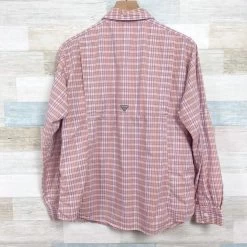 ColumbiaPFG Super Bonehead Shirt Orange Gray Plaid Fishing Hiking Womens Large - Size L 8 ColumbiaPFG Super Bonehead Shirt Orange Gray Plaid Fishing Hiking Womens Large - Size L -Columbia Sale Store f22a8bf9b0b0ba5128c0e0d6cd4bd7d1 image