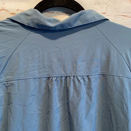 Columbiaomni Wick Button Down Roll Tab Sleeve M - Size M 8 Columbiaomni Wick Button Down Roll Tab Sleeve M - Size M - Image 8
