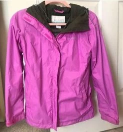 Columbia Purple Rain Jacket - Size XS