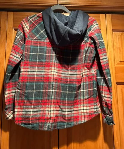 Columbia Hooded Flannel - Size M 2 Columbia Hooded Flannel - Size M - Image 2