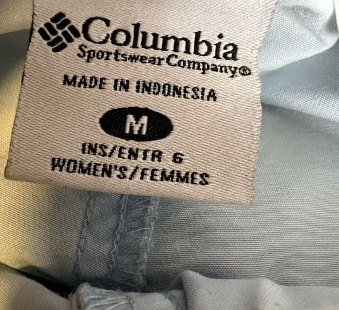 ColumbiaBlue Lightweight Ladies Cotton Nylon Shorts Size Medium - Size M 8 ColumbiaBlue Lightweight Ladies Cotton Nylon Shorts Size Medium - Size M - Image 8