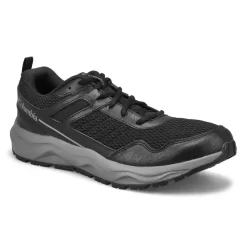 Columbia Mens Plateau Wide Sneaker - Black/ Grey
