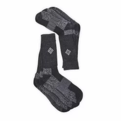 Columbia Mens Moisture Control Crew Sock -4pk/Black