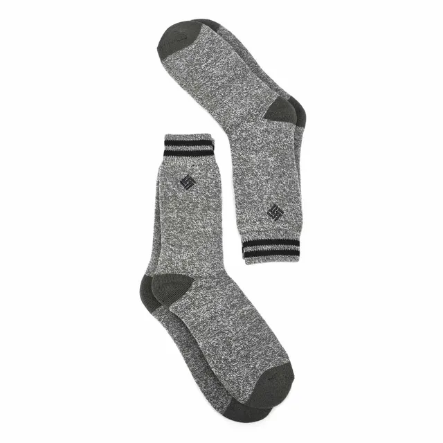 Columbia Mens Weight Thermal Crew Sock - 2 Pack 1 Columbia Mens Weight Thermal Crew Sock - 2 Pack
